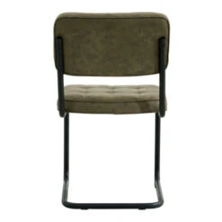 GAMMA Eetkamerstoel Tom PU-leer Donkergroen 10 GAMMA Eetkamerstoel Tom PU-leer Donkergroen -Meubel Pracht 123 784