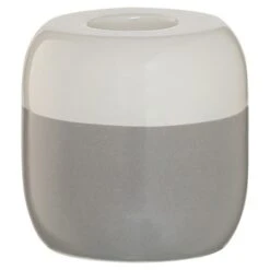 Sealskin Kaarsenhouder Sphere Porcelein Licht Grijs