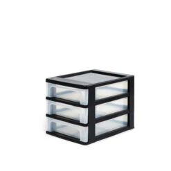 IRIS Kunststof Ladekast 3 Lades A4