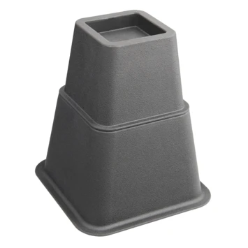 Secucare Bed/meubleverhoger H= 8/13/21 Cm Zwart 3 Secucare Bed/meubleverhoger H= 8/13/21 Cm Zwart