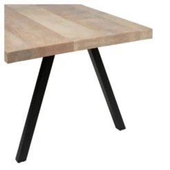 WOOOD Tablo Tafelblad Mangohout 200x90 -Meubel Pracht 123 830