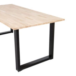 WOOOD Tablo Eettafel Eiken Met U-poot 220x90 Cm -Meubel Pracht 123 843