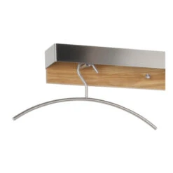 Kapstok RVS/hout Dex 9 Kapstok RVS/hout Dex -Meubel Pracht 123 870
