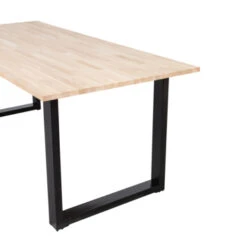 WOOOD Tablo Eettafel Eiken Met U-poot 200x90 Cm -Meubel Pracht 123 908