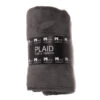 Maxime Fleece Plaid Antraciet L180xb130 Cm -Meubel Pracht 123 914