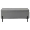 GAMMA Opbergbank Xander Gestoffeerd Grijs -Meubel Pracht 123 927