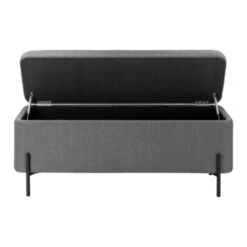 GAMMA Opbergbank Xander Gestoffeerd Grijs -Meubel Pracht 123 930