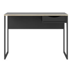 Bureau Loek Zwart Metaal/hout