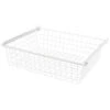 Storage Draadmand En Geleider 56,9CM Wit 2 Storage Draadmand En Geleider 56,9CM Wit -Meubel Pracht 123 941