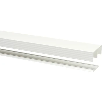 StoreMax Rail Metaal Wit T.b.v. R40/R60 240x8,1x4,1 Cm 2 StoreMax Rail Metaal Wit T.b.v. R40/R60 240x8,1x4,1 Cm